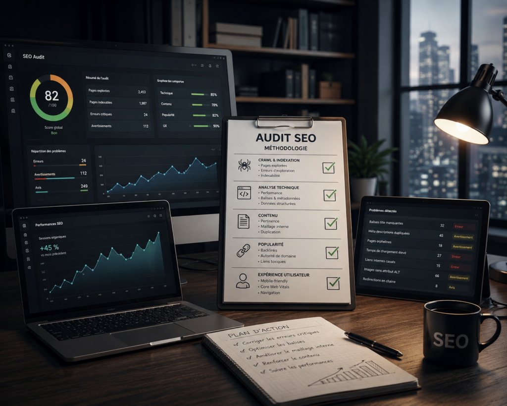Audit SEO : définition complète et méthodologie