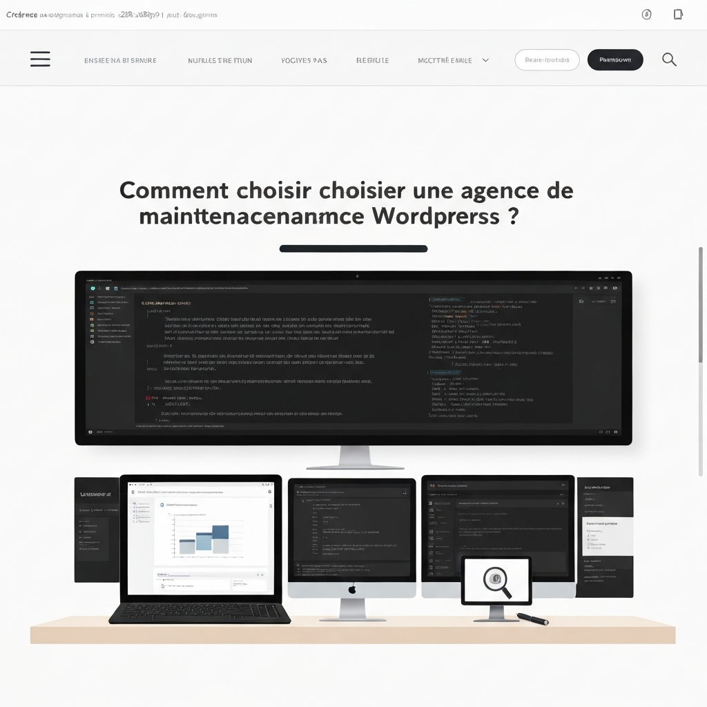 Comment choisir une agence de maintenance WordPress ?