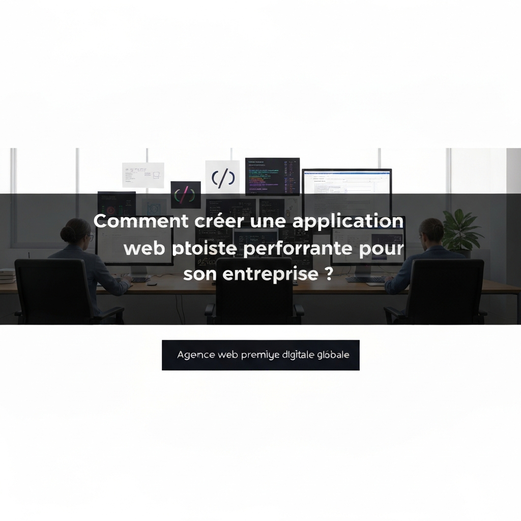 Comment créer une application web performante pour son entreprise ?