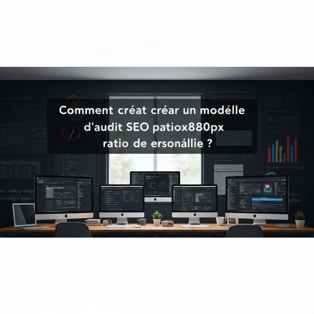 Comment créer un modèle d&rsquo;audit SEO personnalisé ?
