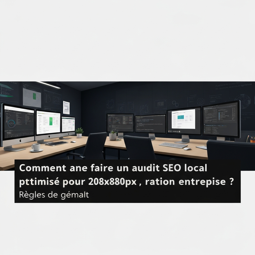 Comment faire un audit SEO local pour son entreprise ?