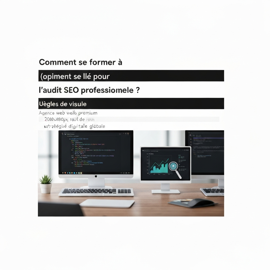 Comment se former à l&rsquo;audit SEO professionnel ?