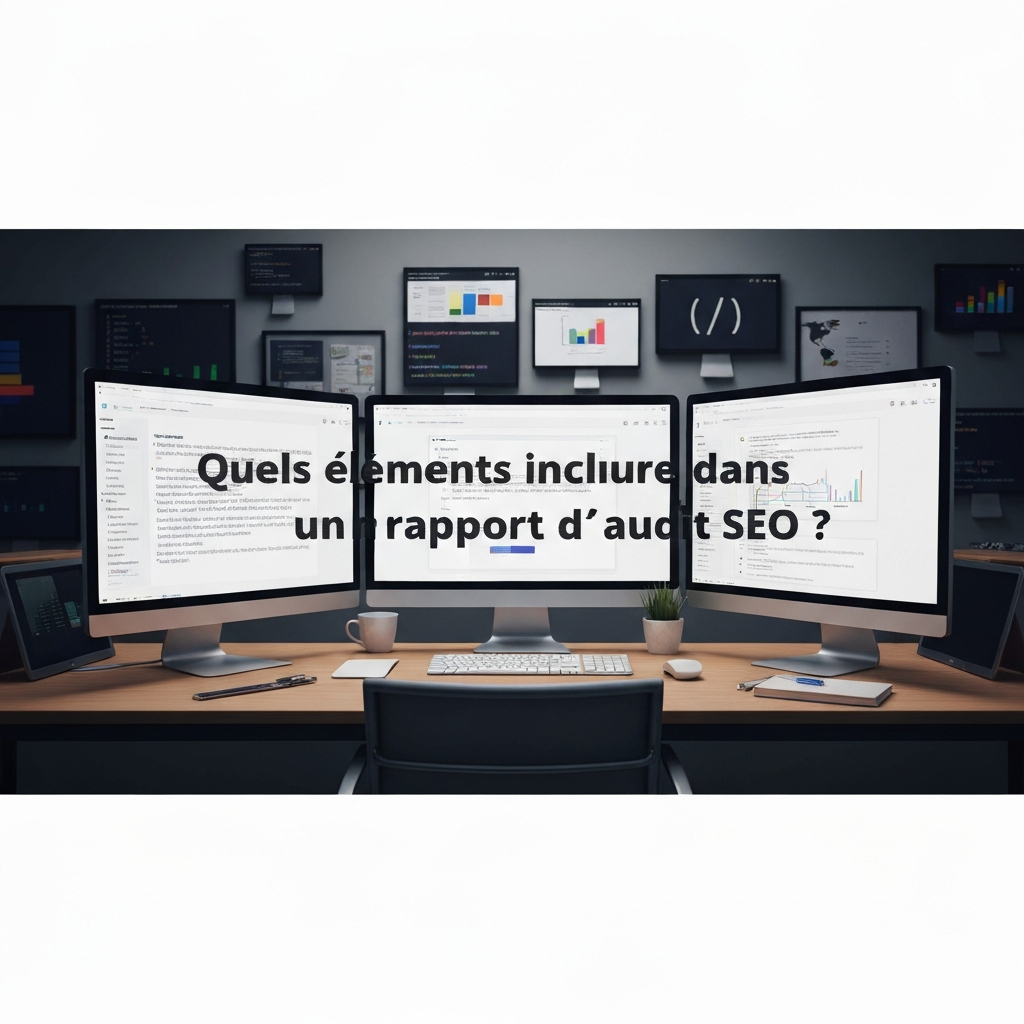 Quels éléments inclure dans un rapport d&rsquo;audit SEO ?